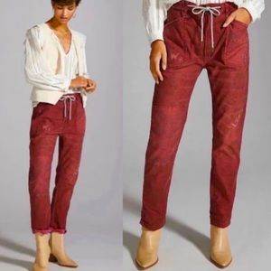 Anthropologie Pilcro Women's S The Trailblazer Patchwork Pants Cargo